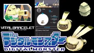 Digimon Vital Bracelet Lab - Journal Log #127.1 Hatching, Pyonmon and Bosamon