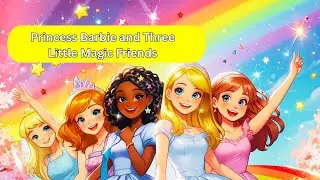 Princess Barbie Three Little Magic Friends | Hindi Fairy Tale for Kids | Bedtime Story