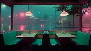 Chillwave Rainy Diner &mdash; Synthwave Mix 80s