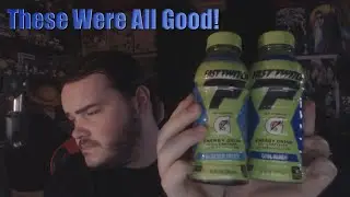 Gatorade Energy Fast Twitch Cool Blue & Glacier Freeze Taste Reaction/Review These Were All Good!