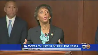 LA County DA Jackie Lacey Files Motion To Dismiss Nearly 66K Marijuana Convictions
