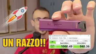 Unboxing & Benchmark Kingston DataTraveler Max 256GB - ITA