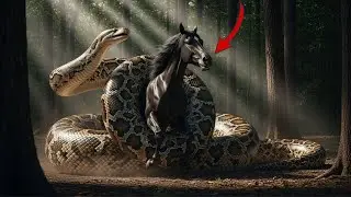 Giant Python Attacks Pregnant Horse &mdash; Rescue Team Races Against Time