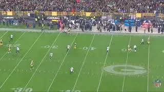 Packers AJ Dillon flat route vs SEA week 10 2021