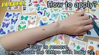 Glow In The Dark Temporary Tattoos for Kids Boys And Girls