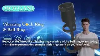 Vibrating Cock Ring for Penis Testicles G Spot Stimulation Penis Ring Sleeve Vibrator for Couples
