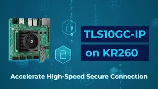 Accelerate High-Speed Secure Connections with TLS10GC-IP on AMD KR260 | AMD RTT Event Demo