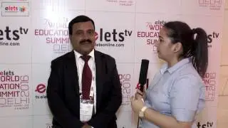 Elets' 7th World Education Summit' 16 - Interview : Prof B A Chopade, Vice Chancellor...
