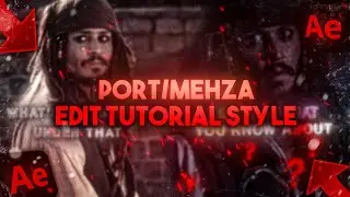 • How To Make a PORT/MEHZA Edit on After Effects  | full breakdown tutorial •