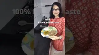 🤔In 5 min 💯 KACHORI Jaisa Paratha❌No Oil, No Wheat, Perfect for Weight Loss👨🏻&zwj;🍳#shorts #ytshorts