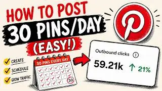 🚀 How To Safely Post 30 Pinterest Pins/Day (EASY!)