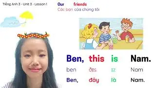 Tiếng Anh 3 Global Succes: Unit 3 Урок 1: Это Мэри.