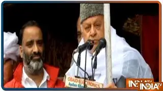 Farooq Abdullah Draws Controversy Again, Compares PM Modi with Hitler