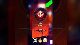 RED NUMBER WITH UMP GUN || ACE KILL WITH UMP GUN || REAL GAMEPLAY || #freefire #csrankpush
