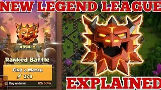 New Legend league explained #clashofclans #tamil 