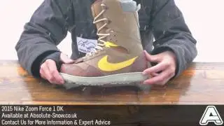 2014 / 2015 | Nike Zoom Force 1 DK Snowboard Boots | Video Review