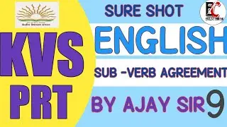 Kvs prt / sub verb agreement // noun + prepositional object verb rule...
