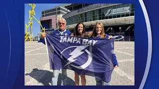 Father-daughter complete 7-season Lightning away game tour across North America