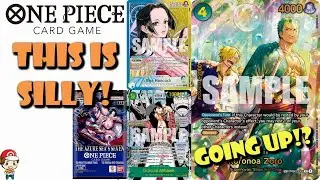 This is Silly! OP-14 is NOT Dropping Price After Release! Prices Going UP!? (One Piece TCG News)