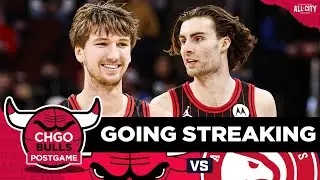 STREAKING Chicago Bulls Beat Hawks Again, Win Fourth in a Row | CHGO Bulls Podcast