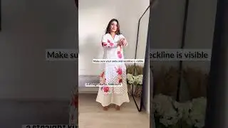 HOW TO LOOK TALL IN INDIAN WEAR IF YOU ARE CONSCIOUS ABOUT YOUR HEIGHT | Ishita Saluja | #shorts