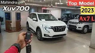 |MAHINDRA XUV700 2023 FULL REVIEW| |AX7 LUXURY AT TOP MODEL| Mahindra की Feature loaded 7 सीटर SUV