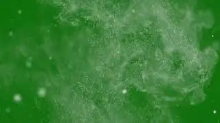 Floating Snow Mist ❄️ Soft Snow Green Screen Overlay (Loop) 07