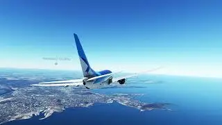 Microsoft Flight Simulator 2020.Tallinn-Kuressaare. Boeing 737-600. Estonian Air. Estonia.4K