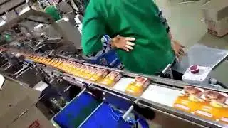 High Speed Cartoon Collating and Over Wrapping Machine 350 CPM