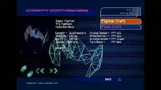 Colony Wars (PS1) Ship Database