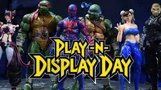 Play and Display Day Ep.1 - QC Issues , MetyToyz , Revoltech , SH Figuarts , Marvel Legends