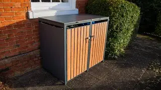 Galvanized Steel Wheelie Bin Cover