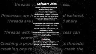 Process vs Thread in Operating System | Key Differences Explained with Examples