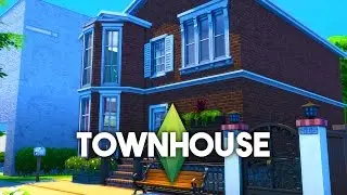 The Sims 4 House Building - Town House - Speed Build