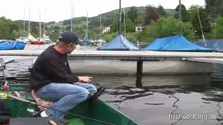 Angeln auf Barsch am Diemelsee