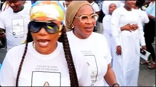 Goodbye Allwell Ademola — Iyabo Ojo,Fathia Balogun,Apankufor,Iyabadan,& Femi Adebayo Took to Streets