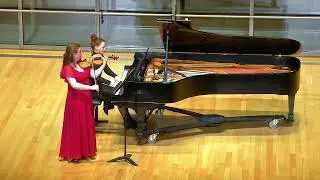 Faur&eacute; Violin Sonata No. 1 in A major, Op. 13 &mdash; Ella Golden