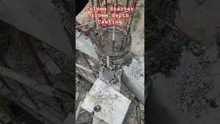 Circular column Starter 100 depth casting