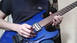 JS Bach Flute sonata In C Major BWV 1033 IV Menuet Electric guitar adaptation flute & harpsichord