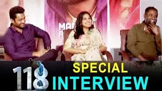 118 Movie Team Interview || Kalyan Ram || Niveda Thomas || Shalini Pandey || KV Guhan
