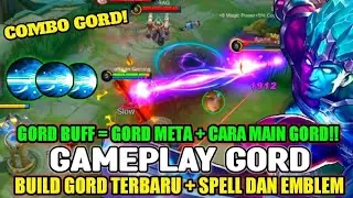 META GORD!!! BUILD GORD TERBARU + SPELL & EMBLEM - BUILD GORD TERSAKIT 2024 | MLBB