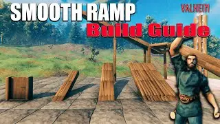 Super SMOOTH Ramps! | Valheim Build Guide