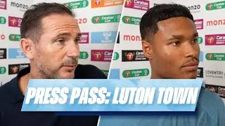 Frank Lampard and Kai Andrews reflect on Coventry City's win against Luton Town 🎙️