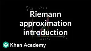 Введение в приближение Римана | Накопление и суммы Римана | AP Calculus AB | Khan Academy