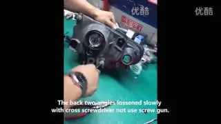 Car Hid projector lens headlight retrofit