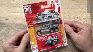 #40 2022 Matchbox Matchbox Collectors 70 Years Special Edition Mercedes-Benz G 63 AMG 6x6