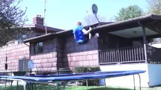 Hit that garden tramp