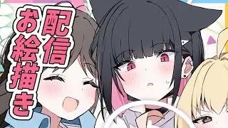 【 #お絵描き配信 】コミケ原稿だ🖊色を塗るぞ！！【イラストレーターVtuber/うすかわ】