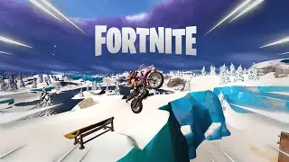 Фортнайт, но я всю игру на мотоцикле!