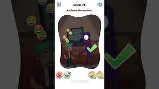 Alphabet DOP: Delete Puzzle | Android/iOS Gameplay | Alphabet Lore Game | Level 75 #shorts